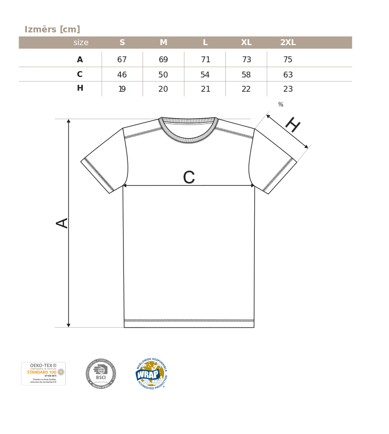 Vīriešu T-krekls: Vainags papardes zaļais (Tumši zils) - TingPrint